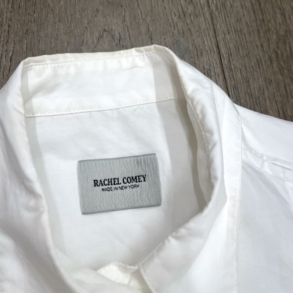 RACHEL COMEY-Cotton Poplin Button Up (Size Small) - Picture 7 of 12